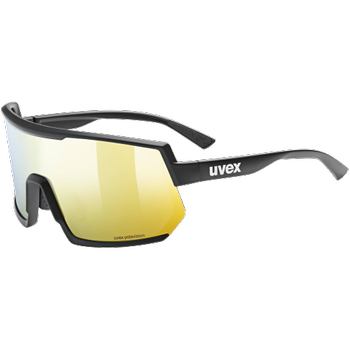 Okulary Uvex Sportstyle 235 P - Black Mat/Mirror Yellow - 2023