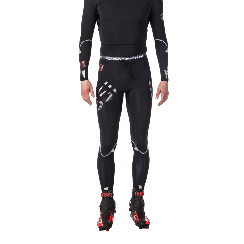 Thermal Underwear ROSSIGNOL Infini Compression Race Tights Black - 2022/23, Clothing \ Thermal Wear \ Mens