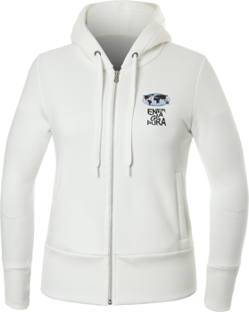 ENERGIAPURA Sweatshirt Full Zip With Hood Phoenix Lady White - 2021/22