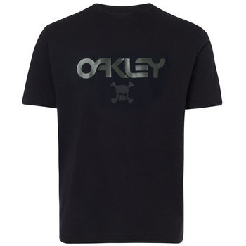 T-Shirt OAKLEY TC SKULL SS TEE BLACKOUT - 2020/21
