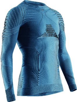 Thermal underwear X-bionic Invent 4.0 Shirt LG SL Men Bluestone/Anthracite - 2023/24