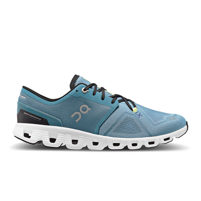Men shoes On Running Cloud X 3 Pewter/White