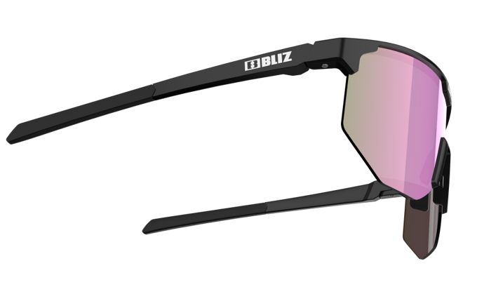 Sunglasses BLIZ Hero Matte Black Frame/Brown with Rosi Multi - 2022
