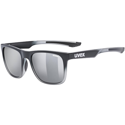 Sunglasses Uvex Lgl 42 Black Transparent/Mirror Silver - 2023