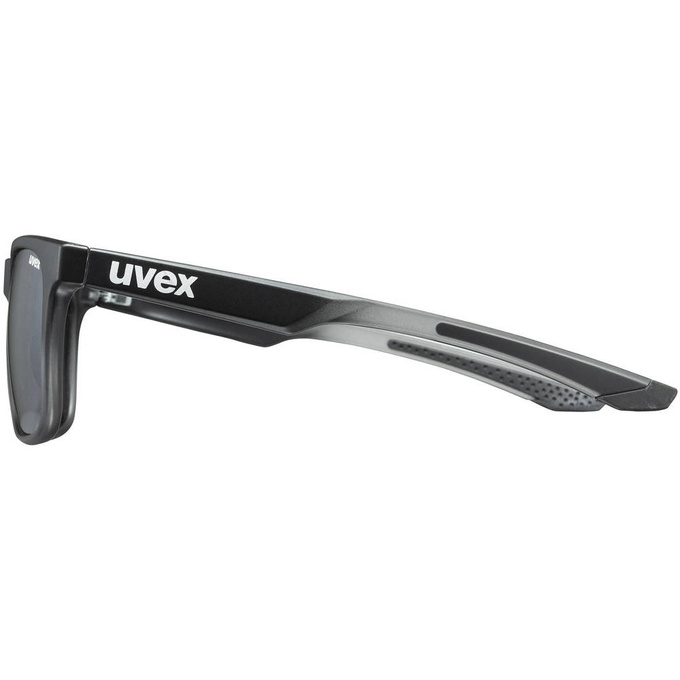 Sunglasses Uvex Lgl 42 Black Transparent/Mirror Silver - 2023