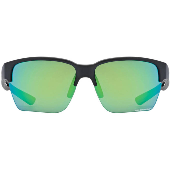 Sunglasses Uvex Sportstyle 805 CV Black Mat/Mirror Green - 2023