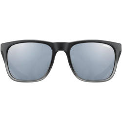 Sunglasses Uvex Lgl 42 Black Transparent/Mirror Silver - 2023