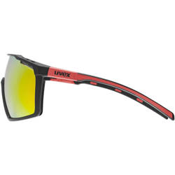 Sunglasses Uvex MTN Perform Black-Red Matt/Mirror Red