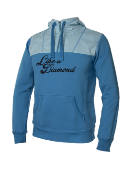 Bluse ENERGIAPURA Sweatshirt Svarte Like A Diamond Turquoise