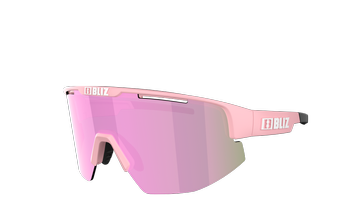 Sonnenbrille BLIZ Matrix Powder Pink Frame/Brown With Rose Multi Lens - 2022