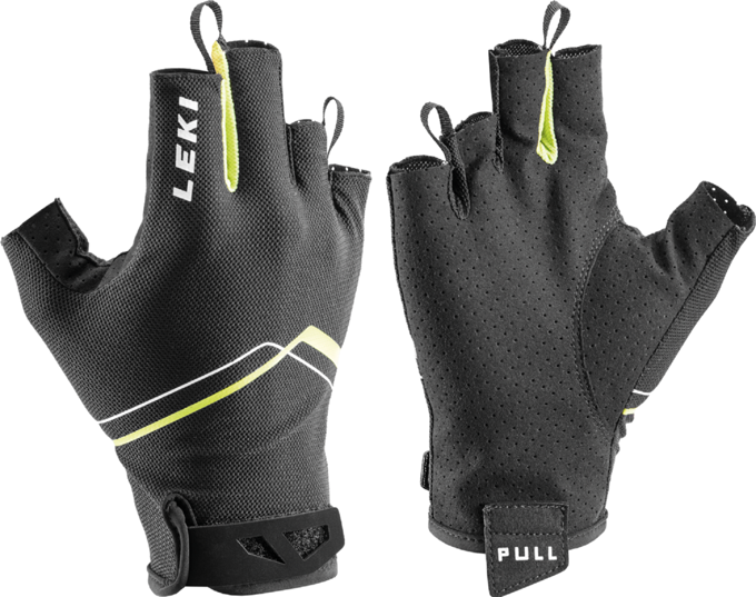Handschuhe LEKI Multi Breeze Short Black/Yellow/White - 2022