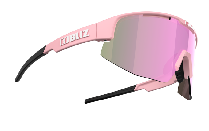 Sonnenbrille BLIZ Matrix Powder Pink Frame/Brown With Rose Multi Lens - 2022