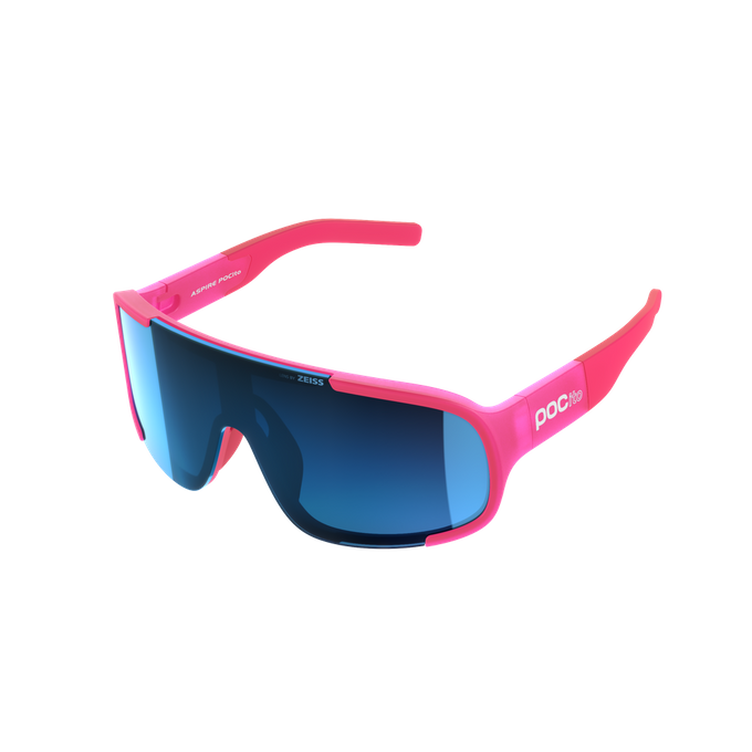 Sonnenbrille POC Aspire POCito Fluorescent Pink Translucent - 2024/25