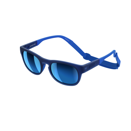 Sonnenbrille POC Evolve Lead Blue/Fluorescent Blue/Equalizer Grey Space Blue Cat 3 - 2023