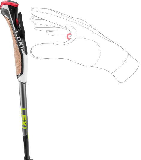 Stocke Nordic Walking LEKI Traveller Alu - 2023