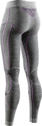 Thermounterwäsche X-BIONIC Apani 4.0 Merino Pants Women Black/Grey/Magnolia - 2022/23