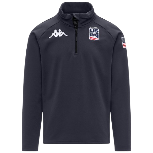 Hoodie Kappa 8CENTO 821 US Blue Baritone - 2025/26