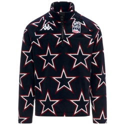 Hoodie Kappa 8CENTO 818G US Blue Baritone/Pomegranate - 2025/26