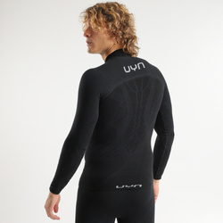 Koszulka termoaktywna UYN Man Elevatyon Biomorph UW Shirt Long SL Turtle New Neck Black - 2025/26