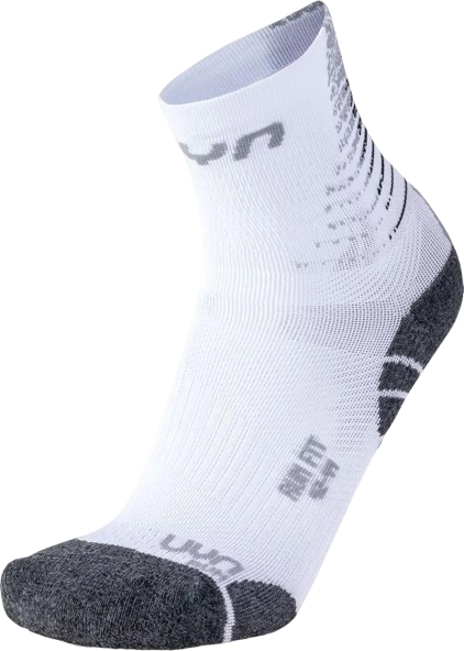 Outdoor Socks UYN Man Run Fit Socks White/Pearl Grey
