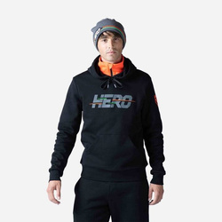 Bluza Rossignol Hero Hoodie Black - 2023/24