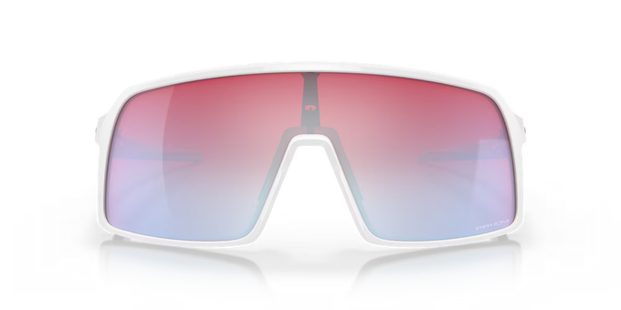 Sunglasses Oakley Sutro Polished White Frame/ Prizm Snow Sapphire Lenses - 2023