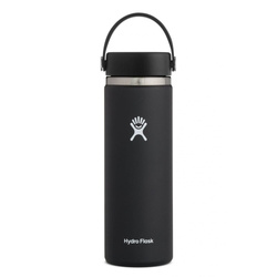Butelka termiczna HYDRO FLASK 20 OZ WIDE FLEX CAP BLACK