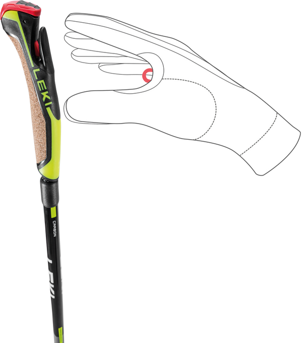 Kije Nordic Walking LEKI Speed Pacer Vario