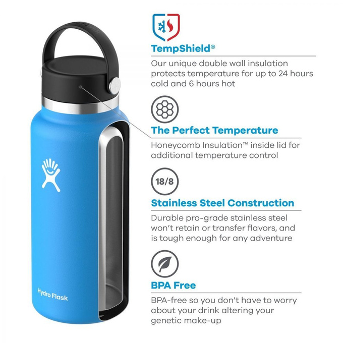 Butelka termiczna HYDRO FLASK 20 Oz Wide Flex Cap Pacific