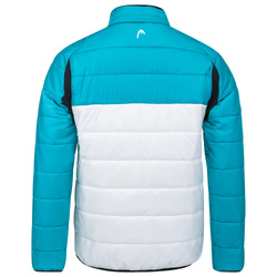 Kurtka puchowa HEAD Race Kinetic Jacket Junior Blue/White - 2025/26