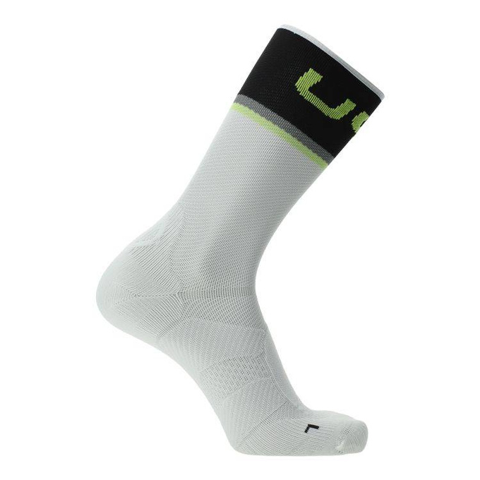 Skarpety rowerowe UYN Man Cycling One Light White/Black