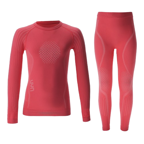 Odzież termoaktywna UYN Junior Visyon 2.0 Uw Set (Shirt Lg. sl./pants Long) Sweet Pink - 2025/26