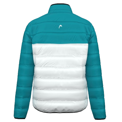 Kurtka puchowa HEAD Race Kinetic Jacket Men Blue/White - 2025/26
