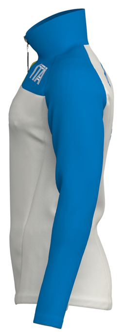 Bluza polarowa Kappa 6CENTO 687BK ITA White Coconut/Blue - 2024/25