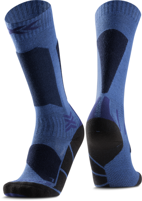 Skarpety narciarskie X-socks Ski Discover OTC JR Blue Blossom/Marine - 2025/26