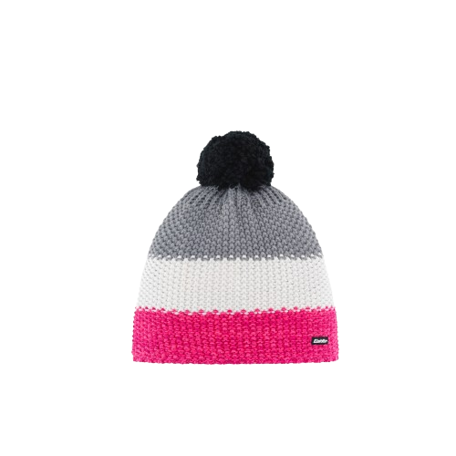 Czapka Eisbar Star Pompon MÜ Gray/White/Pink - 2025/26