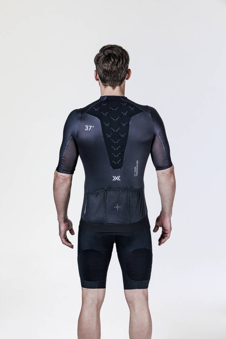 Koszulka rowerowa X-BIONIC Corefusion Aero Jersey SS Opal Black - 2024