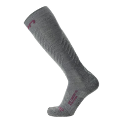 Skarpety narciarskie UYN Woman Ski One Comfort Fit Grey/Purple - 2025/26