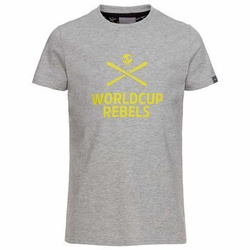 Koszulka HEAD Race T-shirt Junior Grey - 2020/21