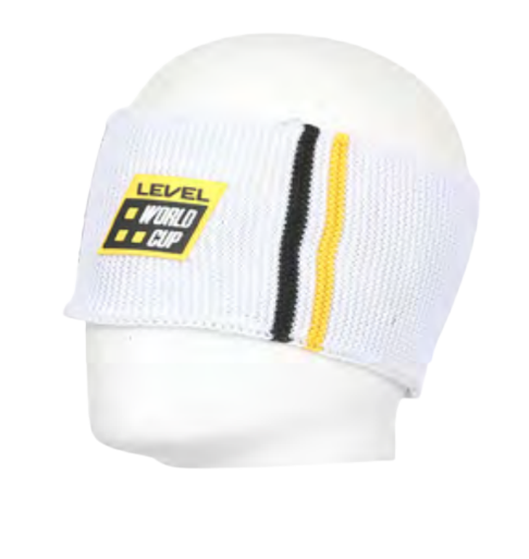 Opaska LEVEL Worldcup Band White - 2022/23