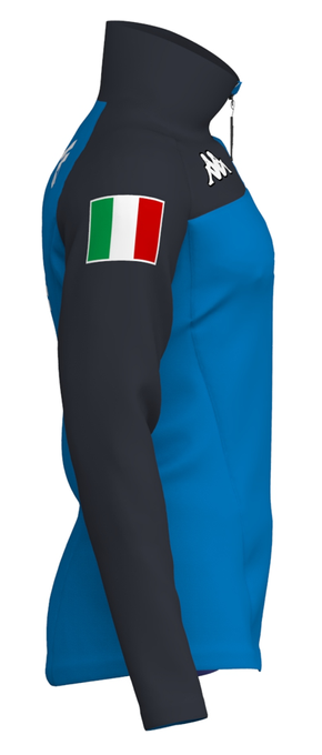 Bluza polarowa Kappa 6CENTO 687BK ITA Blue Brilliant/Blu - 2024/25