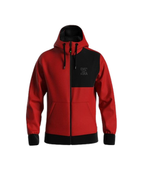 Bluza ENERGIAPURA Sweatshirt Full Zip With Hood Kopaonik Red - 2022/23