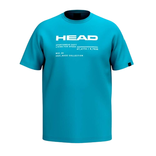 Koszulka HEAD WCR T-Shirt Men Blue - 2025/26