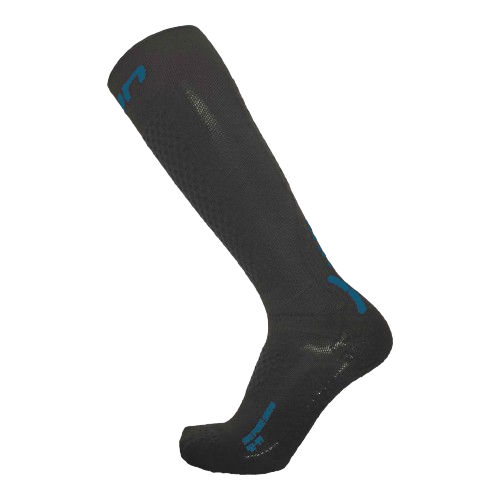 Skarpety narciarskie UYN Man Ski One Pure Snow Socks Black/Blue - 2025/26