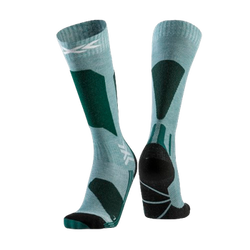 Skarpety X-socks Ski Discover OTC WMN Sage Green/English Lawn - 2025/26