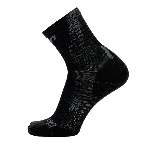 Skarpety do biegania UYN Man Run Fit Socks Black/Mouse