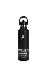 Butelka termiczna HYDRO FLASK 21 OZ Standard Flex Straw Cap Black