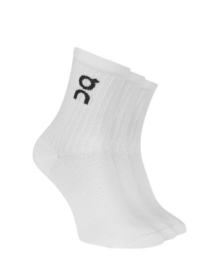 On Running Logo Sock High 3Pack White 2025
