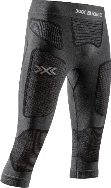 Kalesony X-Bionic Symbio Merino Pants 3/4 Men Rhino Grey - 2024/25