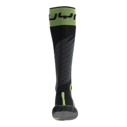 Skarpety narciarskie UYN Man Ski One Merino Socks Black/Lime - 2025/26